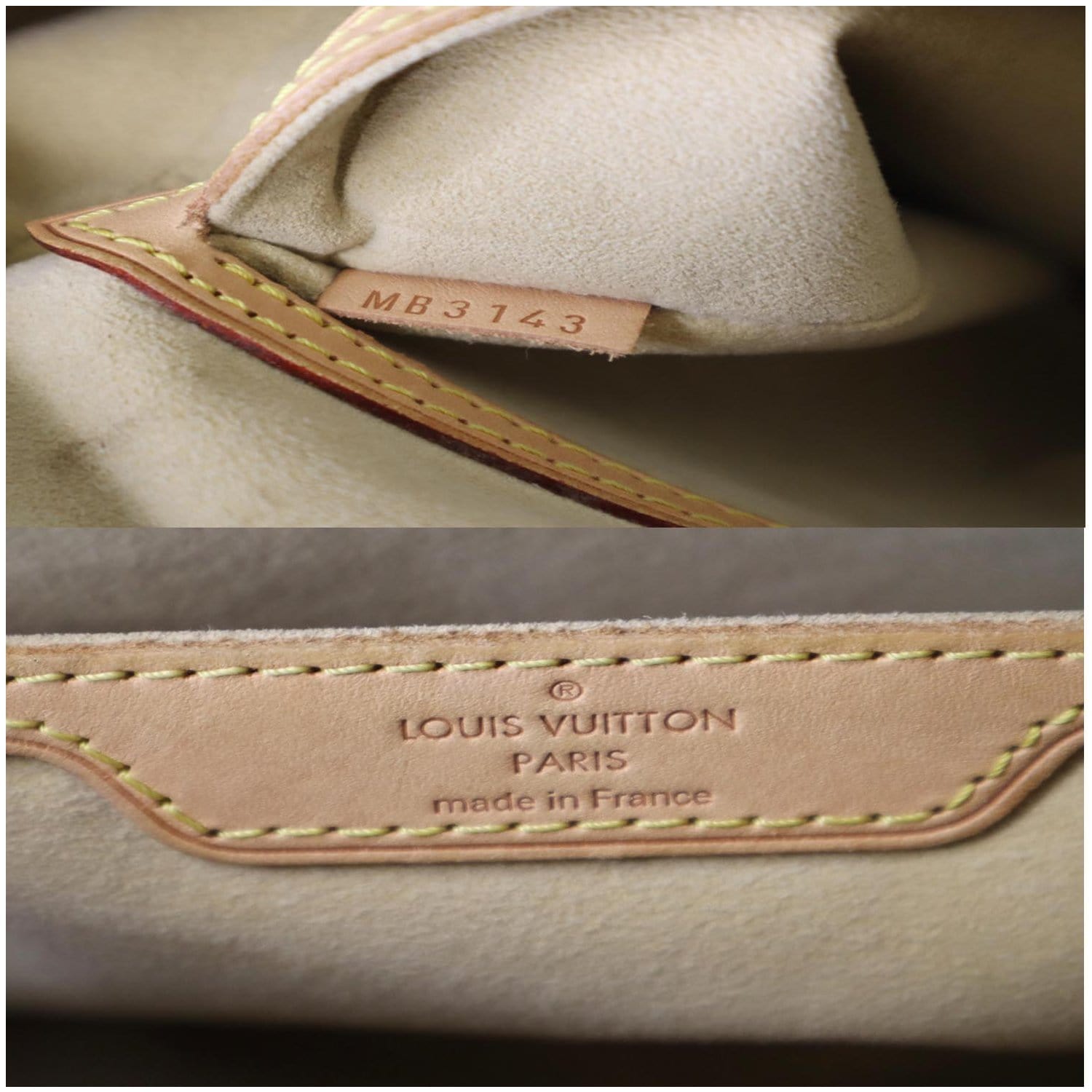 Louis Vuitton Brown Monogram Retiro PM Leather Cloth ref.206280