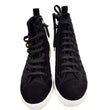 LOUIS VUITTON High Top Suede Sneaker Black