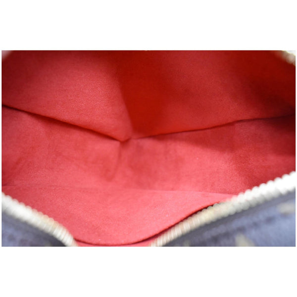 LOUIS VUITTON Sac Coeur Heart Monogram Canvas Crossbody Bag Brown