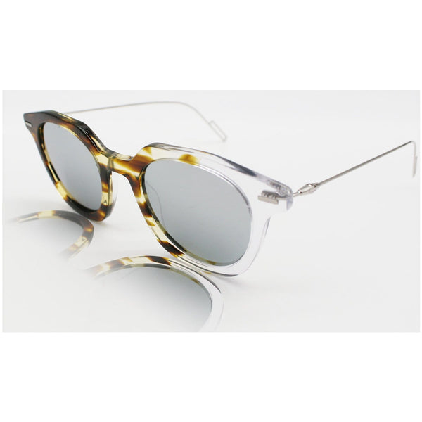 CHRISTIAN DIOR DIORMASTES-0KRZ-DC Sunglasses Polished Sup Silver Mirrored Lens