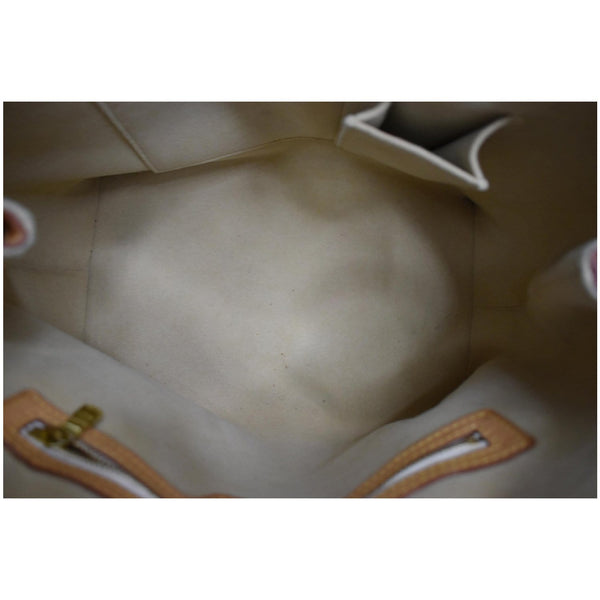 LOUIS VUITTON  Hampstead PM Damier Azur Shoulder Bag White