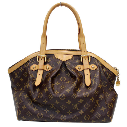 LOUIS VUITTON Tivoli GM Monogram Canvas Shoulder Bag Brown