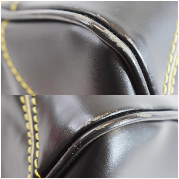Louis Vuitton Le Radieux Suhali Leather Satchel Bag - corner conditions