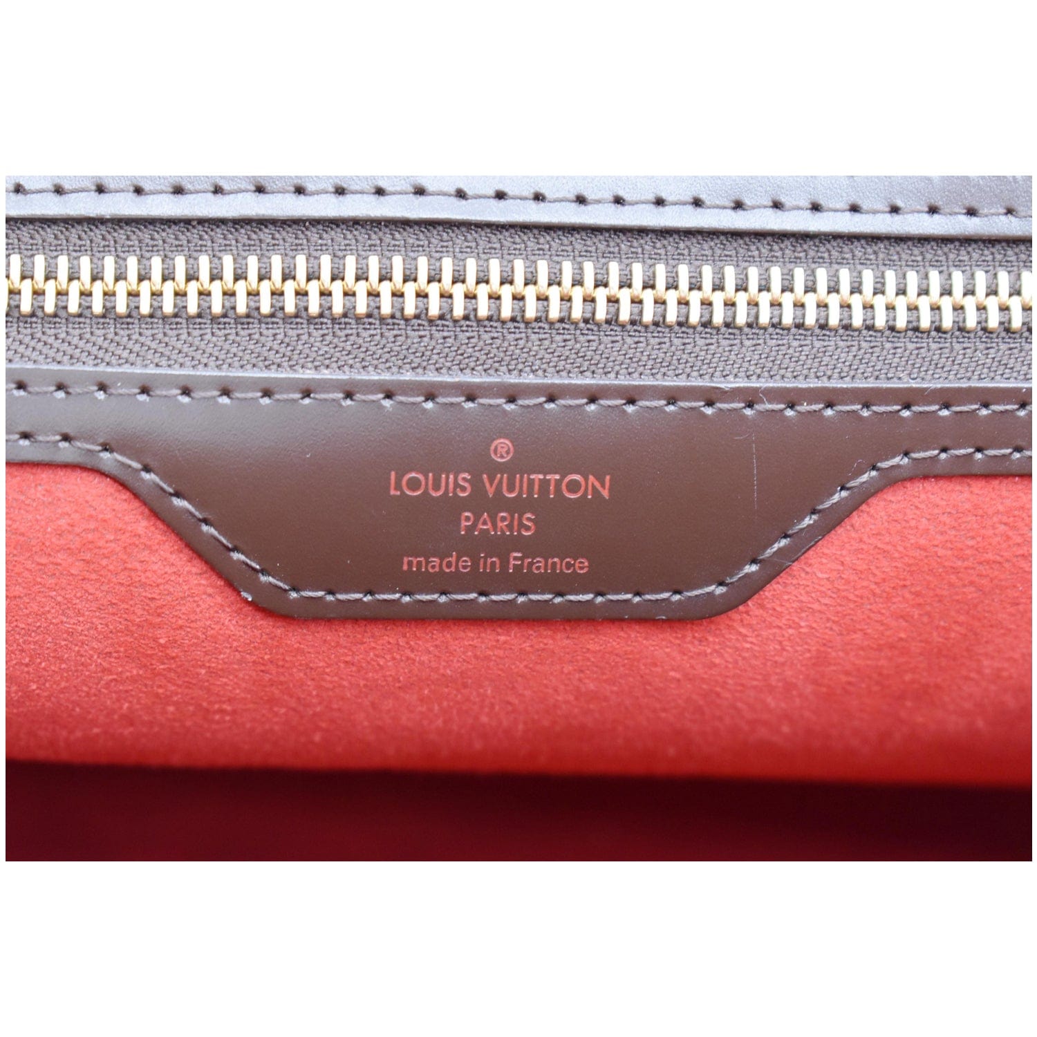 Wear and Tear* Louis Vuitton Damier Ebene Bergamo GM
