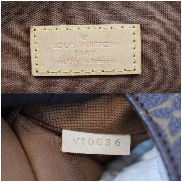 LOUIS VUITTON Tulum GM Monogram Canvas Shoulder Bag Brown