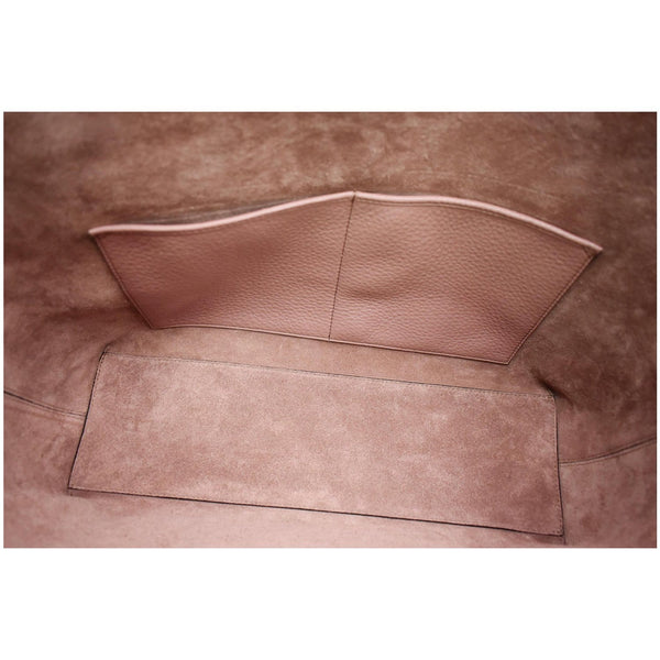 Valentino Garavani Rockstud Textured Leather Shopping Bag interior