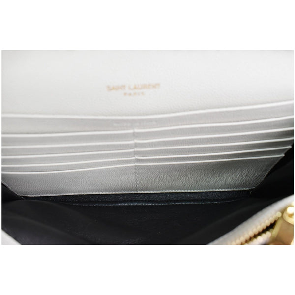 Yves Saint Laurent Envelope Small Shoulder Bag - inside card slots