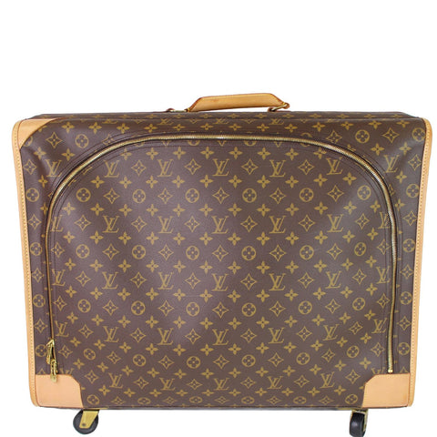 LOUIS VUITTON Pullman Monogram Canvas Softside Suitcase Brown