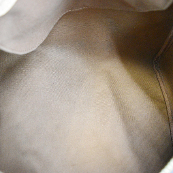 LOUIS VUITTON Speedy 30 Monogram Canvas Satchel Bag Brown