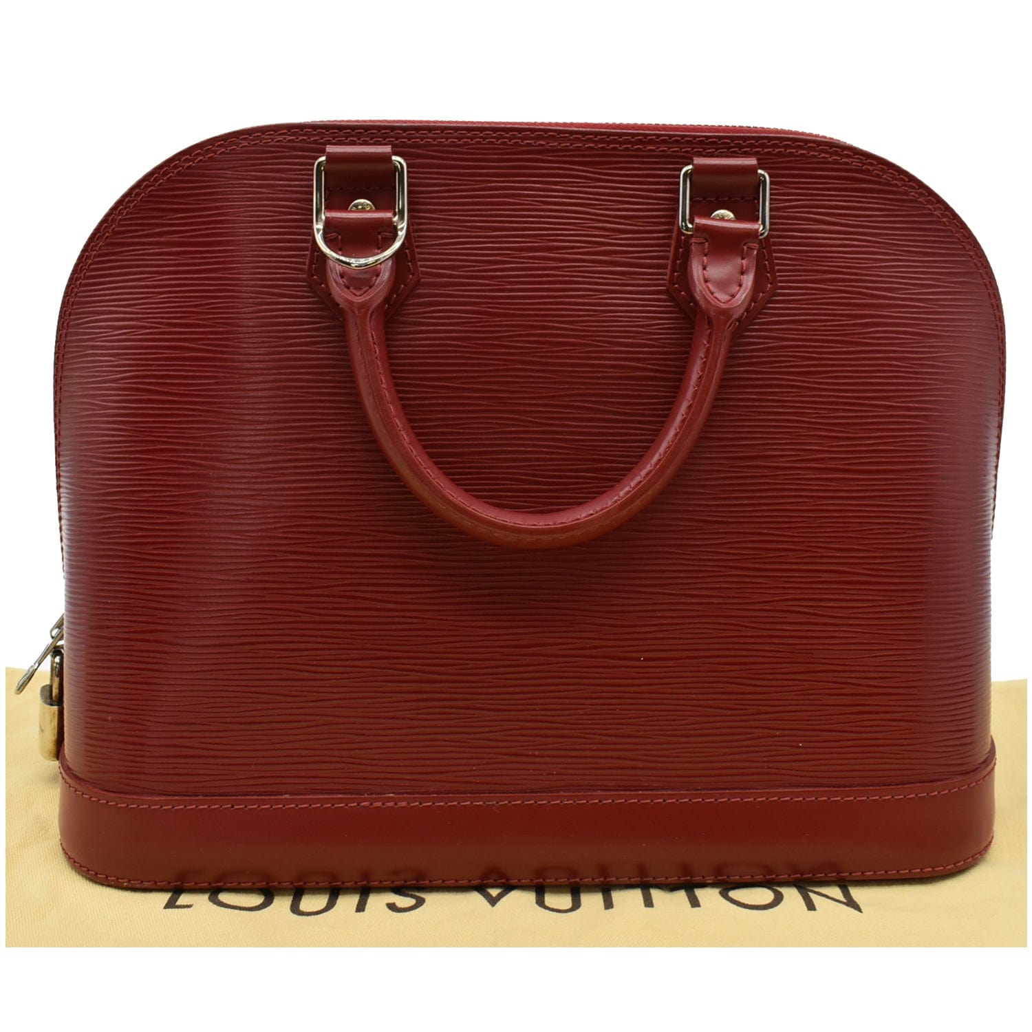 Alma leather handbag Louis Vuitton Multicolour in Leather - 31414978