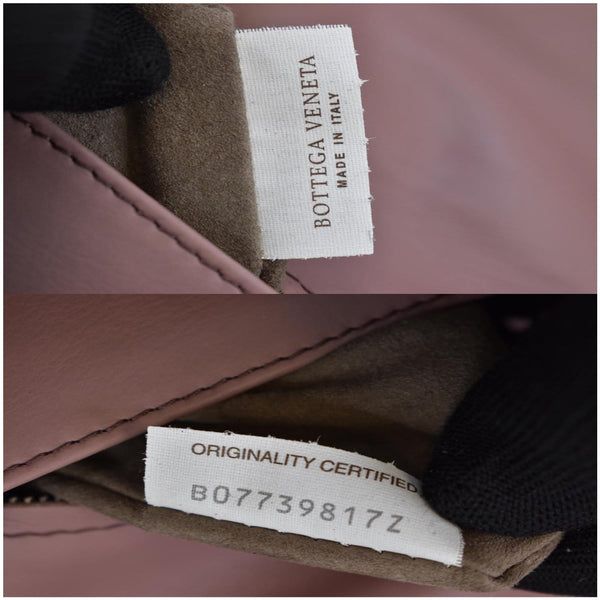 BOTTEGA VENETA Intrecciato Boutis Woven Small Nappa Leather Olimpia Bag Deco Rose - Last Call