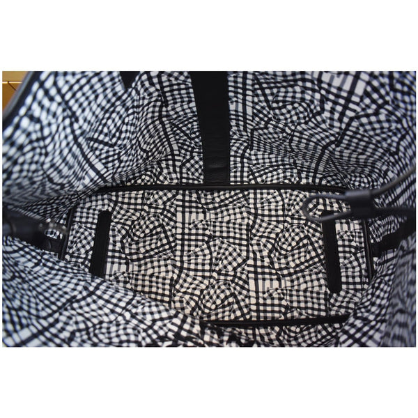 MCM Large Liz Visetos Reversible Shopper Tote Bag Black