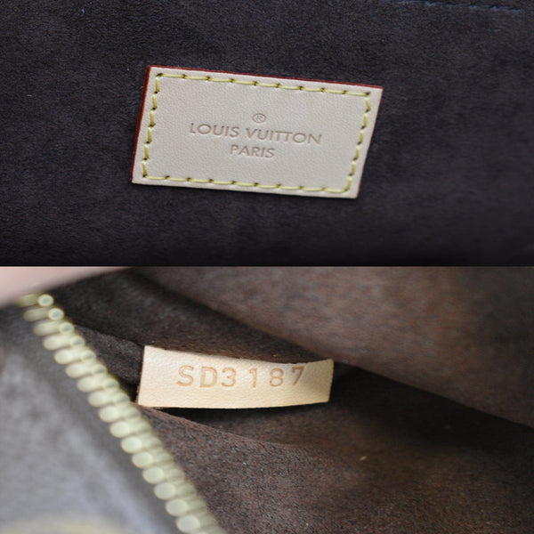 LOUIS VUITTON Metis Pochette Monogram Canvas Crossbody Bag Brown