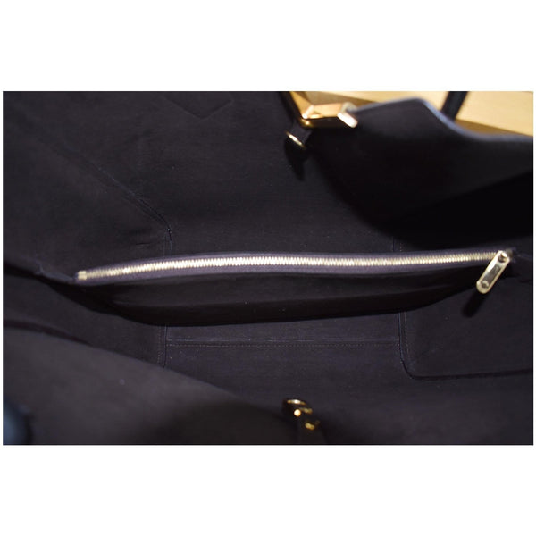 Louis Vuitton Kimono Monogram Calfskin Tote Handbag  - internal pocket interior