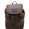LOUIS VUITTON Runner Damier Ebene Backpack Bag Brown