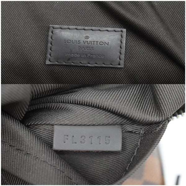 Louis Vuitton Jake Damier Ebene Backpack Bag - made in France