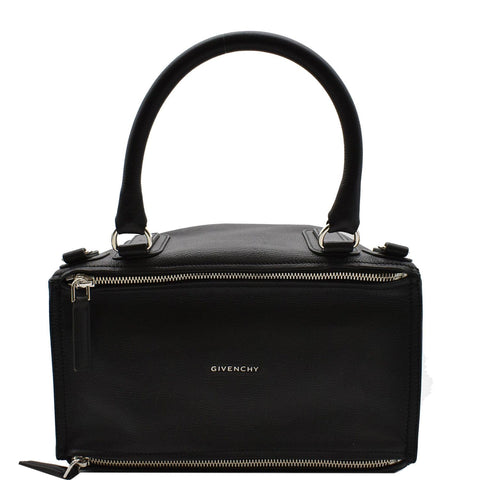 GIVENCHY Pandora Leather Shoulder Bag Black