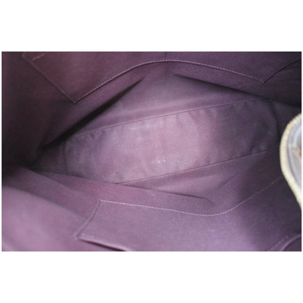 Louis Vuitton Berri PM Monogram Canvas Shoulder Bag - purple interior