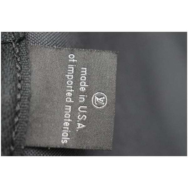 LOUIS VUITTON Keepall Bandouliere 55 Damier Graphite Travel Bag Black