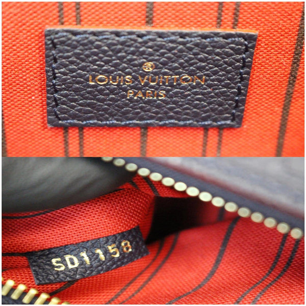 Louis Vuitton Metis Pochette Empreinte Leather Bag  -  tag number