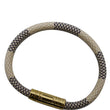 LOUIS VUITTON Keep It Damier Canvas Bracelet White