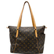 LOUIS VUITTON Totally MM Monogram Canvas Shoulder Bag Brown