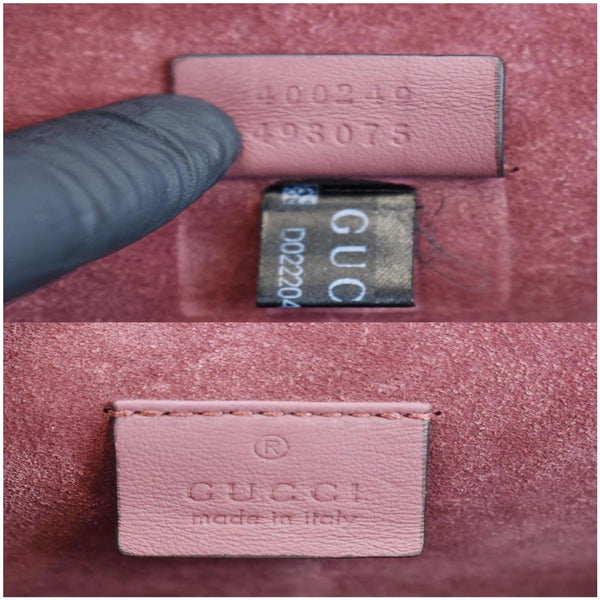 Gucci Dionysus Small GG Blooms Shoulder Bag - serial code