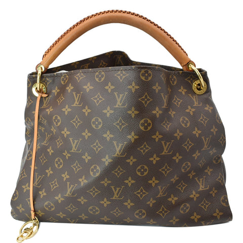 LOUIS VUITTON Artsy MM Monogram Canvas Hobo Bag Brown - Hot Deals