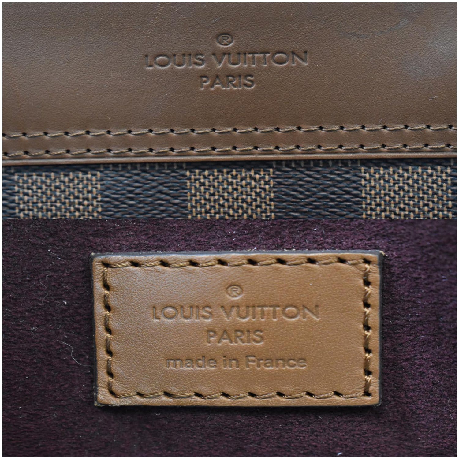 Louis Vuitton Greenwich Damier Ebene Pm 11lk1202 Brown Coated