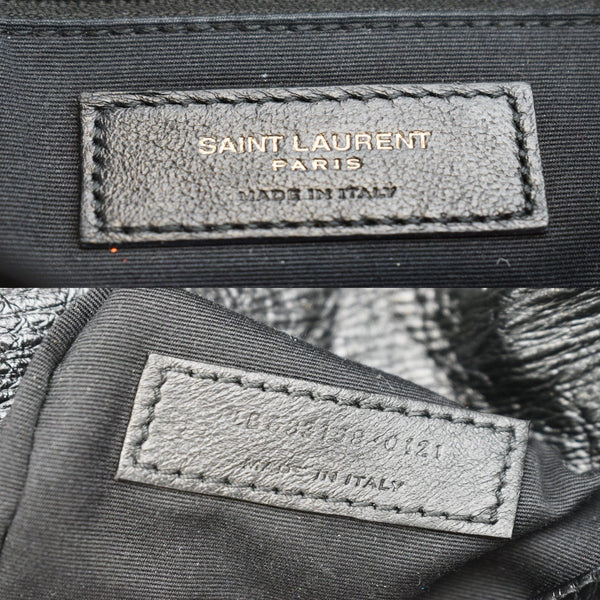 Yves Saint Laurent Niki Medium Leather Crossbody Bag Black