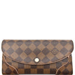 Louis Vuitton Caissa Damier Ebene Wallet Rose Ballerine