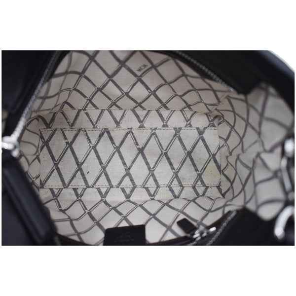 MCM Worldwide Mini Toni Visetos Canvas Tote Bag Black