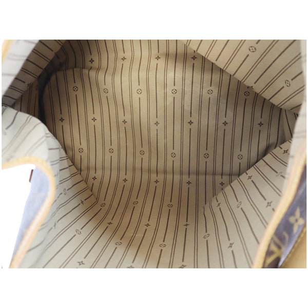 Louis Vuitton Delightful GM Monogram Canvas Tote Bag internal view