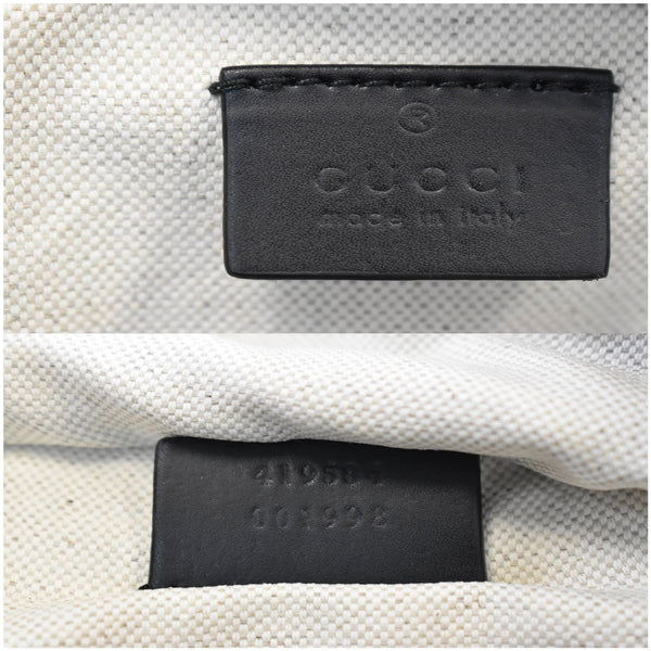 GUCCI L'Aveugle Par Amour Print GG Supreme Backpack Bag Beige 419584