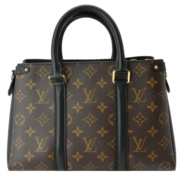 LOUIS VUITTON Soufflot BB Monogram Canvas Shoulder Crossbody Bag Black
