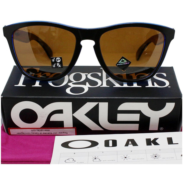 Oakley OO9013-H955 Frogskins Sunglasses Prizm Tungsten Polarized Lens