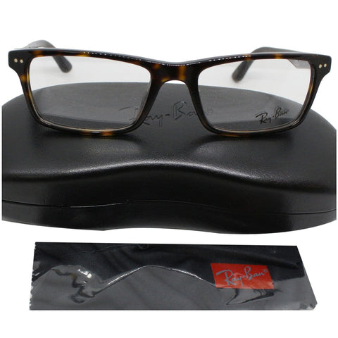Ray-Ban RX5288 2012 Polished Havana Eyeglasses Demo Lens