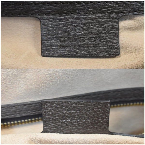Gucci Ophidia GG Canvas Medium Top Handle Shoulder Bag - engraved Gucci