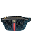 Gucci GG Monogram Velvet Belt Leather Bumbag - 574968