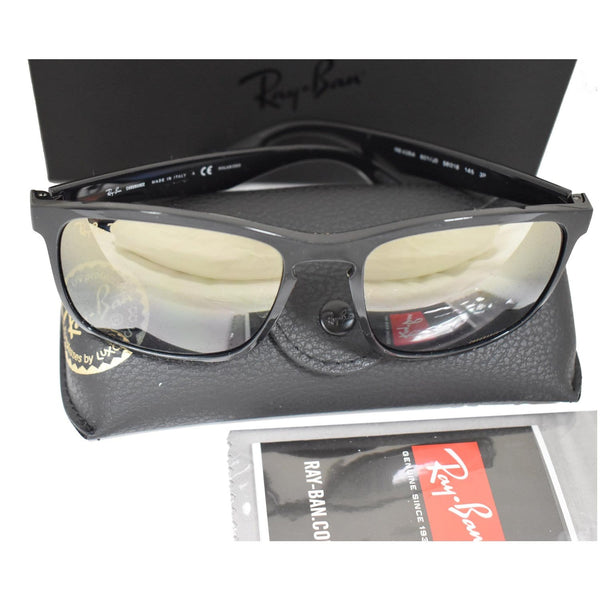 RAY-BAN RB4264-601/J0 Sunglasses Blue Mirror Gold Gradient Polarized Chromance Lens