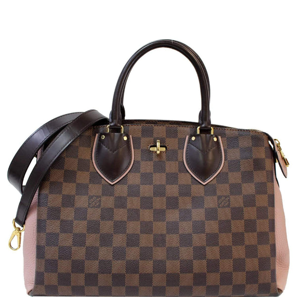 Louis Vuitton Normandy Damier Ebene Leather Shoulder Bag