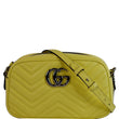 Gucci GG Marmont Matelasse Small Leather Crossbody Bag