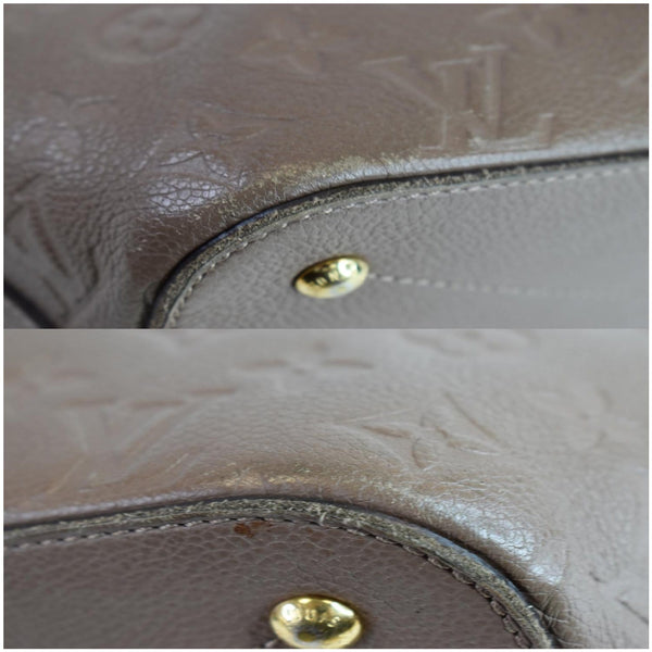 Louis Vuitton Mazarine PM Bag corner seams view
