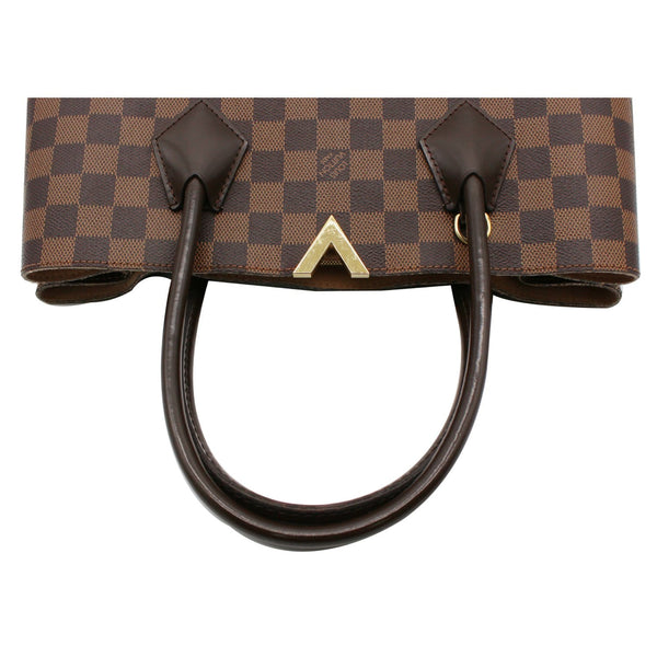 Louis Vuitton Kensington Damier Ebene round handles bag'
