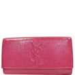 Yves Saint Laurent Large Belle de Jour Leather Clutch Bag - Engraved YSL