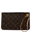 LOUIS VUITTON  Neverfull GM Monogram Canvas Pochette Wristlet Pouch Brown