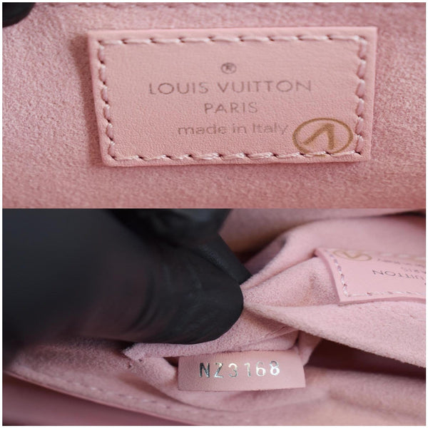 LOUIS VUITTON New Wave Chain MM Calfskin Leather Shoulder Bag Rose Pink