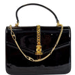 Gucci Sylvie 1969 Patent Leather Mini Top Handle Bag