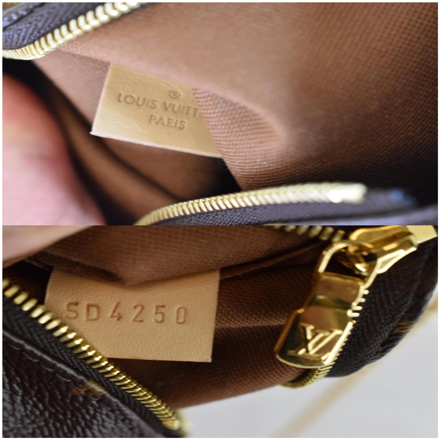 Louis Vuitton Pochette Accessories Monogram Canvas Bag