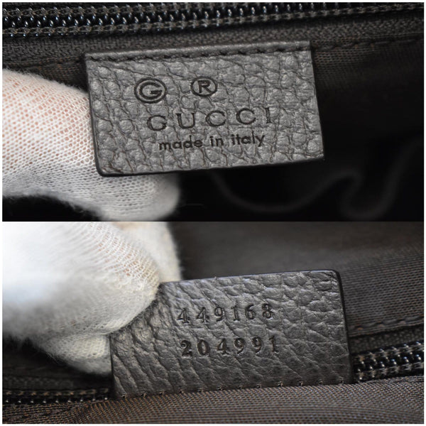 GUCCI GG Supreme Canvas Briefcase Beige 449168